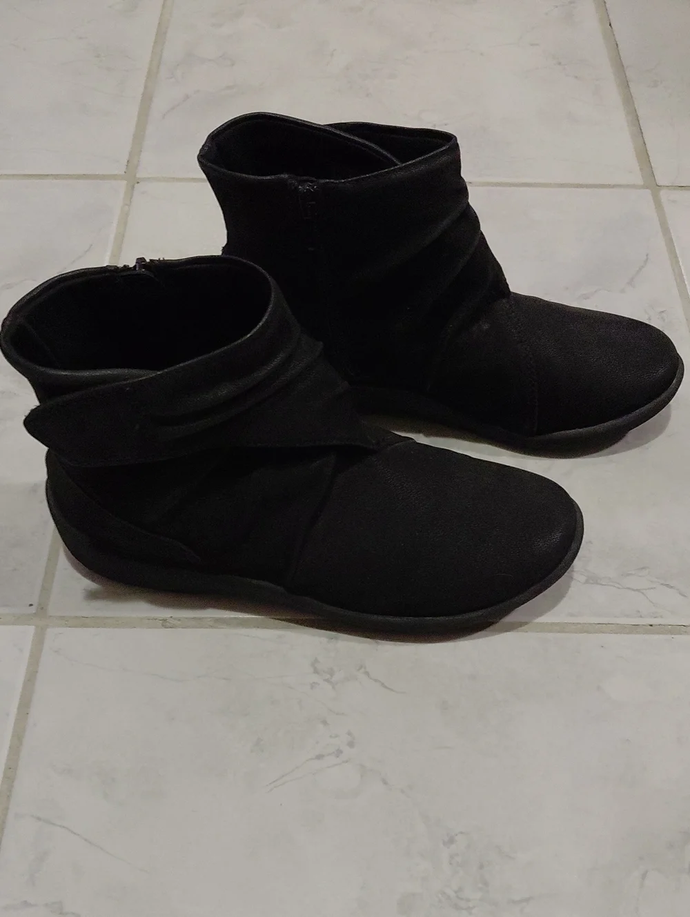 CLOUDSTEPPERS By Clarks Black Ankle Boots